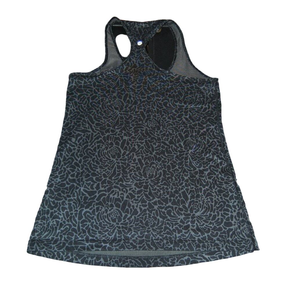 Lululemon Tank Top Black Gray Design Size: 8 (No tag)